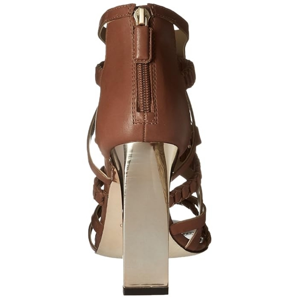 BCBGMAXAZRIA Women's DORIE Dress Sandal size 10 US Tan color - Picture 4 of 15